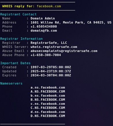 Whois CLI